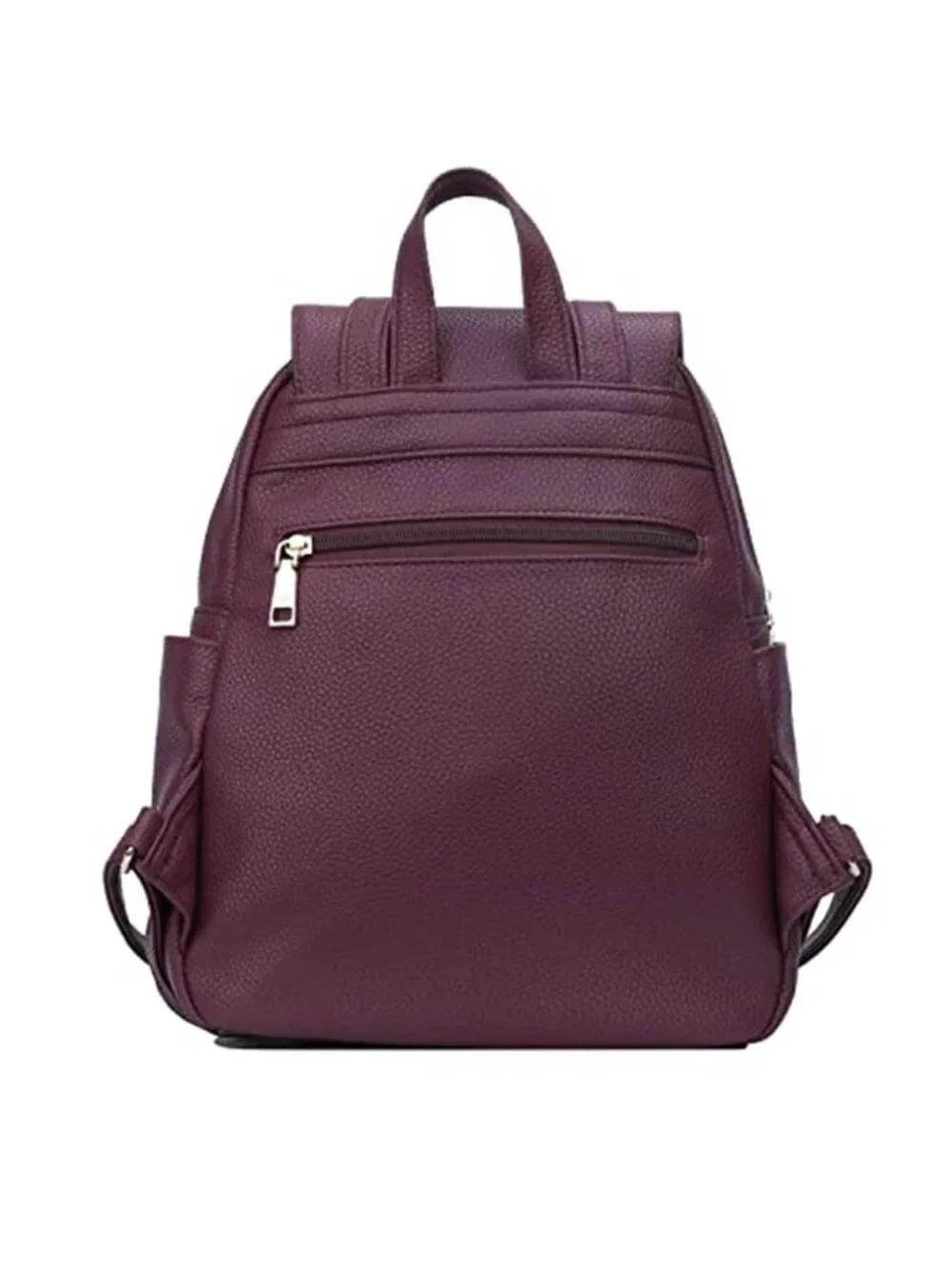 Quilted Trendy Leather Backpack Purse for Women and Ladies Shoulder